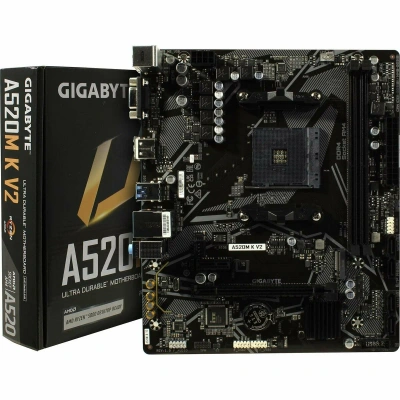 Материнская плата MB GIGABYTE AMD A520 [A520M K V2]