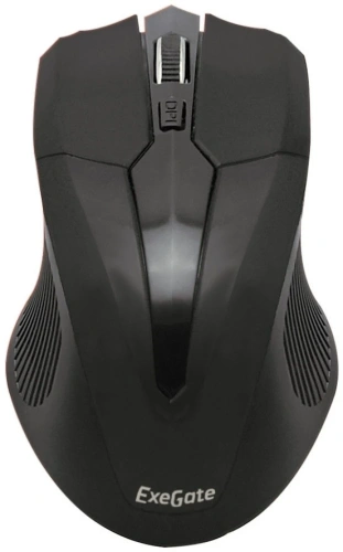 Мышь беспроводная ExeGate Professional Standard SR-9034 черный, 1600 dpi [EX280436RUS]