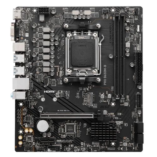 Материнская плата MSI PRO B650M-B, AM5, AMD B650 [PRO B650M-B]
