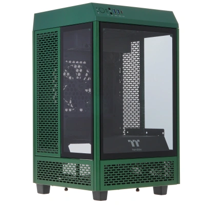 Компьютерный корпус Thermaltake The Tower 100 Racing Green без БП [CA-1R3-00SCWN-00]