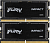 Память оперативная Kingston FURY Impact PnP черный 32Gb 5600MT/s DDR5 CL40 SODIMM (Kit of 2) KF556S40IBK2-32 [KF556S40IBK2-32]