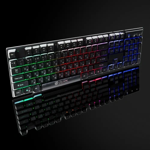 Клавиатура Oklick 780G SLAYER проводная, USB, черный [780G]