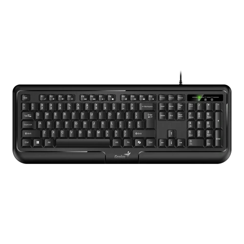 Клавиатура Genius keyboard KB-118 II,RU,USB, Black [31310051402]