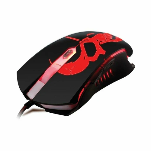 Мышь проводная Qumo Dragon War Axe M07 черный, 2400 dpi, USB, кнопки - 6 [21380]