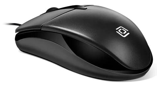 Мышь проводная Oklick 275M черный, 1000 dpi, USB, кнопки - 3 [275M]