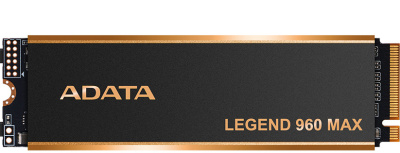 Накопитель SSD ADATA LEGEND 960 MAX, 4Tb, M.2 2280, PCIe 4.0 x4, NVMe, R/W 7400/6800, с радиатором [ALEG-960M-4TCS]