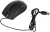 Мышь проводная Defender Optimum MB-270 черный, 1000 dpi, USB, кнопки - 3 [52270]