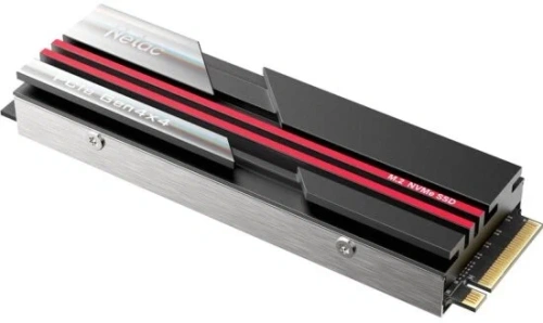 Накопитель SSD Netac NV7000, 1Tb, M.2 2280, PCIe 4.0 x4, NVMe, R/W 7200/5500, с радиатором [NT01NV7000-1T0-E4X]