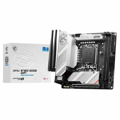 Материнская плата MSI MPG B760I EDGE WIFI, LGA 1700, Intel B760 [MPG B760I EDGE WIFI]