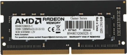 Оперативная память R948G3206S2S-U DDR4 8GB 3200Mhz So-DIMM 1.2V  Retail [R948G3206S2S-U]