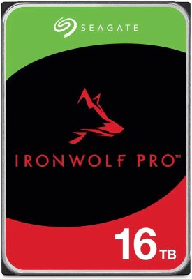 Жесткий диск Seagate SATA-III 16Tb NAS Ironwolf Pro 512E (7200rpm) 256Mb 3.5&quot; [ST16000NT001]