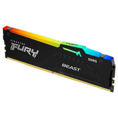 Оперативная память Kingston DDR 5 DIMM 8Gb PC4800,6000Mhz CL36 FURY Beast RGB XMP (KF560C36BBEA-8) [KF560C36BBEA-8]