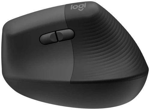 Мышь беспроводная Logitech Lift графитовый, 4000 dpi, радиоканал, Bluetooth, USB, кнопки - 6 [910-006485]