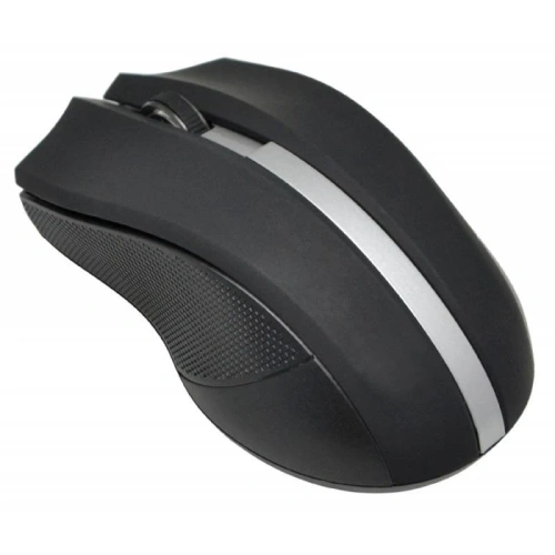 Мышь беспроводная Oklick 1000 dpi черный/серебристый [615MW]
