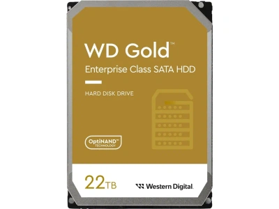 Жесткий диск Western Digital GOLD WD221KRYZ 22TB 3.5&quot; 7200 RPM 512MB 512e SATA-III [WD221KRYZ]