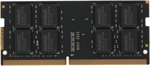 Оперативная память AMD 16GB DDR4 2666 SO DIMM R7 Performance Series Black R7416G2606S2S-U Non-ECC, CL16, 1.2V, RTL [R7416G2606S2S-U]