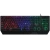 Игровая клавиатура Qumo Twins K68, с двумя накладками разного цвета, проводная, 104 клавиши, кнопка FN, встроенная радужная подсветка [K68]