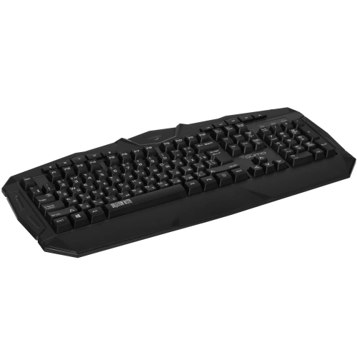 Игровая клавиатура Qumo Antares K60, проводная, 104 + 10 клавиш мультимедиа, встроенные радужная подсветка [K60]