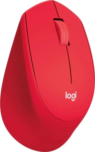 Мышь беспроводная Logitech M280 красный, 1000 dpi, радиоканал, USB, кнопки - 3 [910-004308]